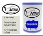 Preview: Chevrolet, Switchblade Silver Pearl, 17 / WA636R / GAN: 500ml Lackdose, von ATW Autoteile West.